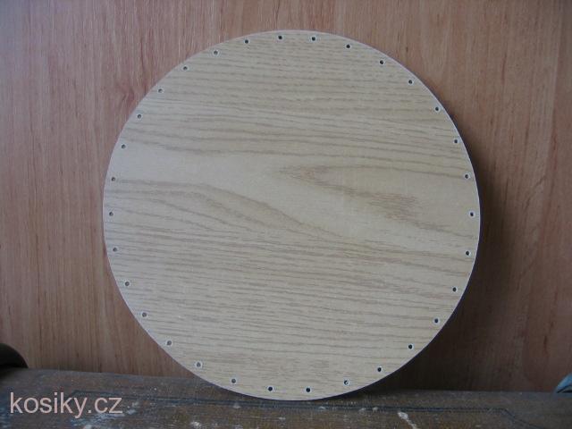 Dno – kruh 33cm – bílé