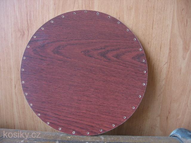 Dno – kruh 33cm – bílé