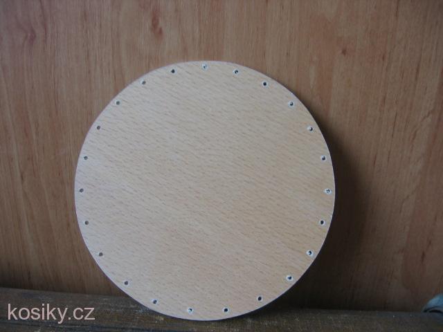 Dno – kruh 33cm – bílé