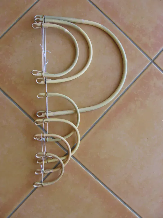 ratanové ucho 5x7 cm