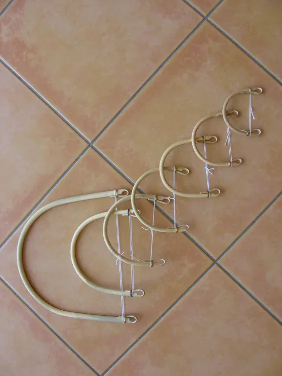 Ratanové ucho hranaté 17x15 cm