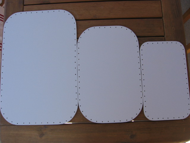 Dno – obdélník 37x24cm – bílé