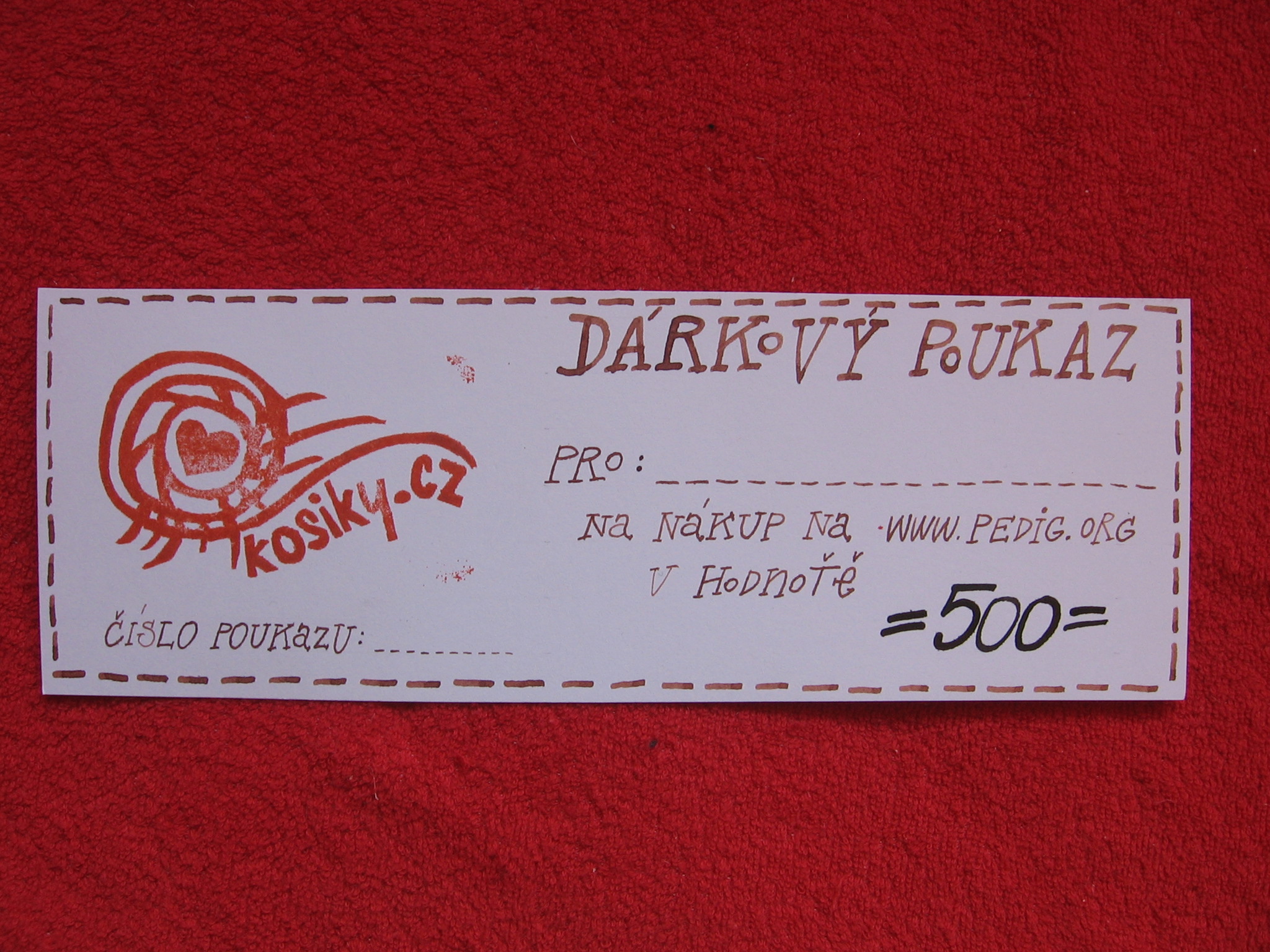 Dárková poukázka 250