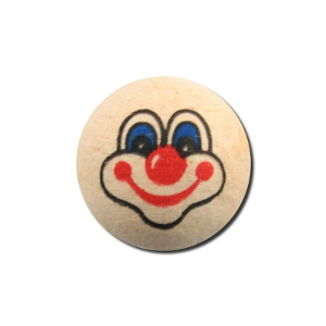 Vatová kulička 30 mm s obličejem 139ABC