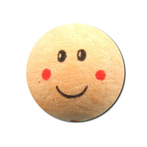 Vatová kulička 30mm s obličejem 347AB