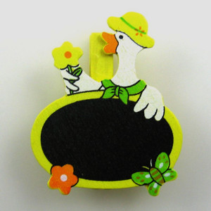 Tabulka na kolíčku 4cm husa 1ks