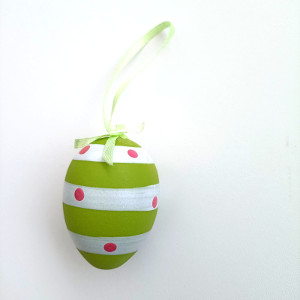 Velikonoční vajíčko 5,8 cm zelené