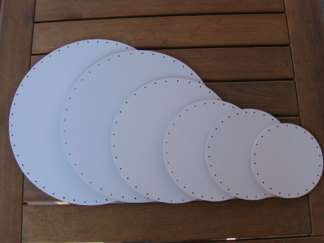 Dno – kruh 28cm – bílé