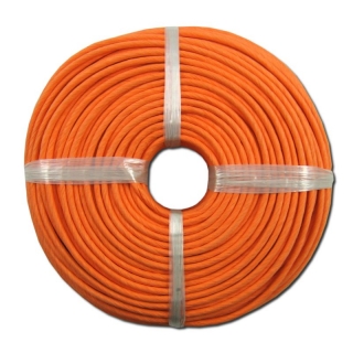 Papírový provázek oranžový 4,0 mm, 500g