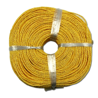 Papírový provázek žlutý 3mm 500g
