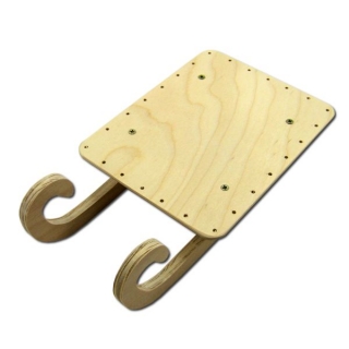 Sáňky překližka 26x13x6,5 cm