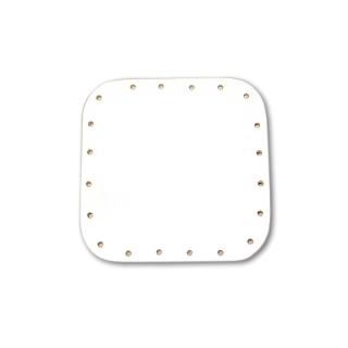 HDF čtverec 10 - bílý